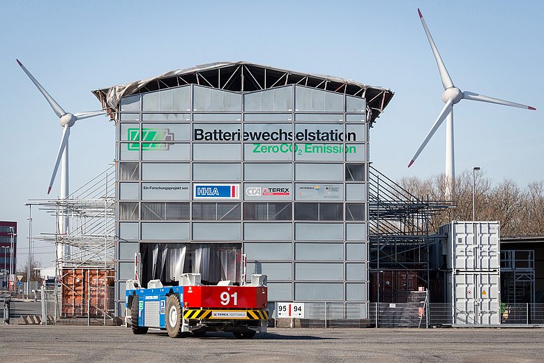 Batteriewechselstation