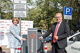 OBin Reker und Dr. Steinkamp, Vorstandsvorsitzender RheinEnergie (Foto - RheinEnergie)